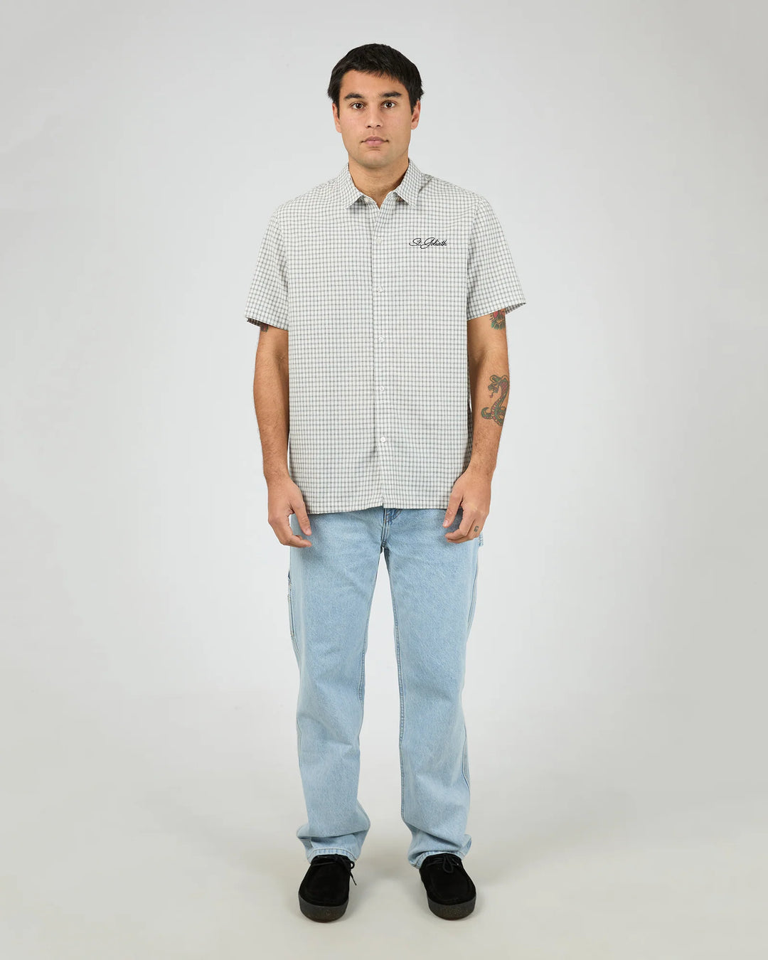 St. Goliath Steps Check SS Shirt