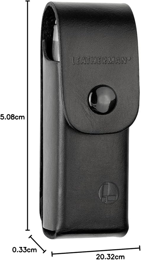 Leatherman Black Leather Sheath - 4" Tools