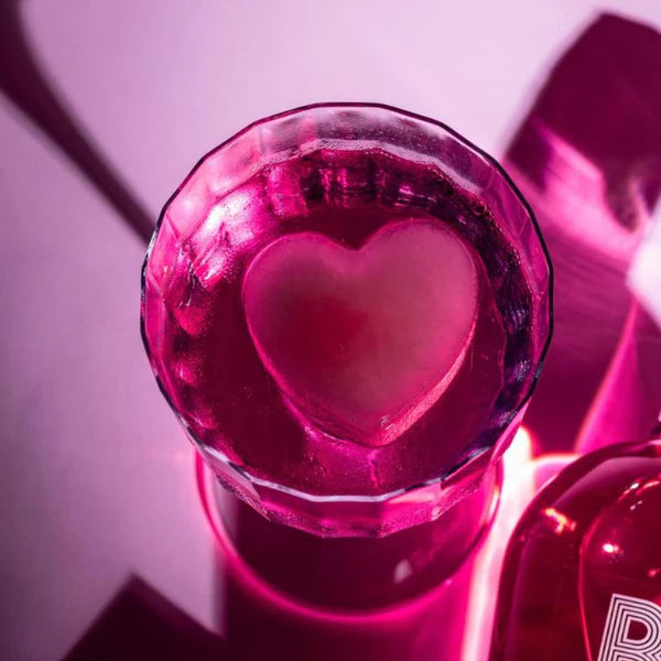 DrinkPlinks Silicone Tray - Hearts