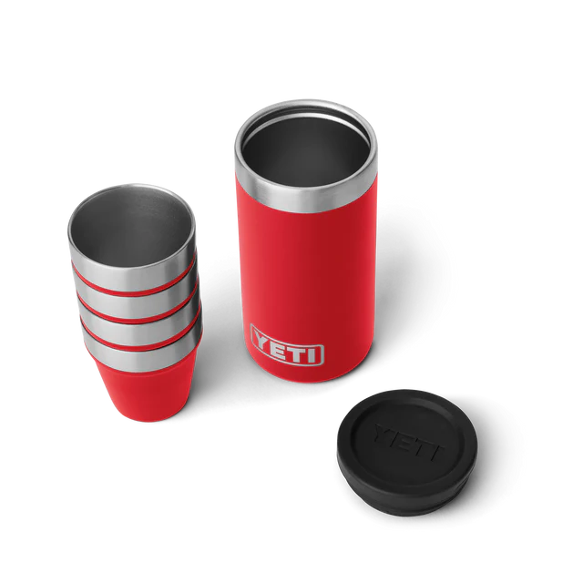 YETI Shot Glasses & Case Black