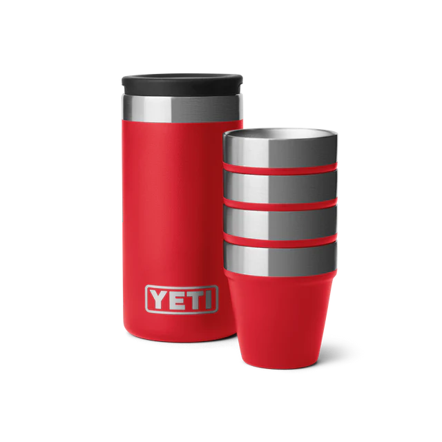 YETI Shot Glasses & Case Black