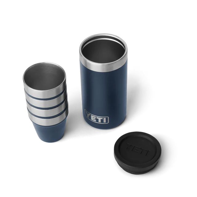 YETI Shot Glasses & Case Black