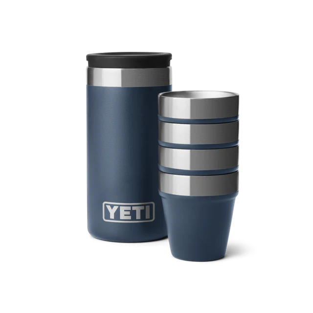YETI Shot Glasses & Case Black