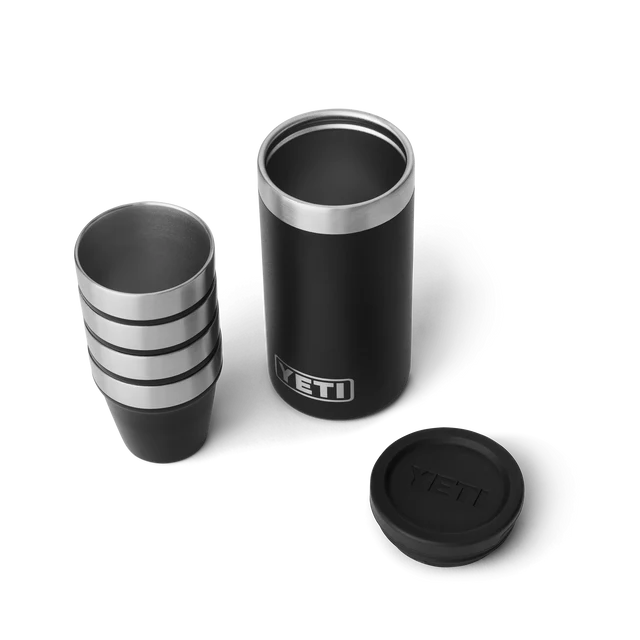 YETI Shot Glasses & Case Black