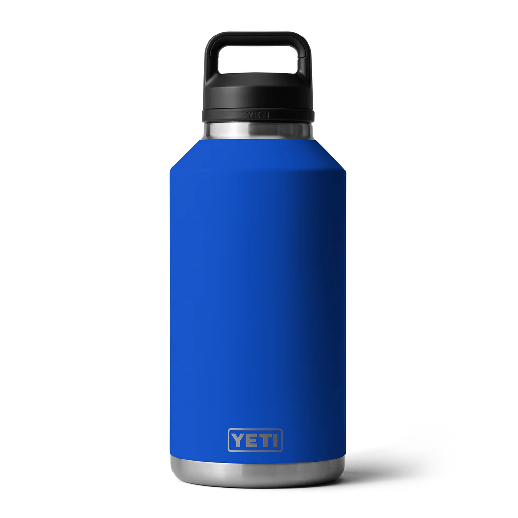Yeti Rambler 64oz Bottle - Black - W/Chug Cap - TheSquarePeg