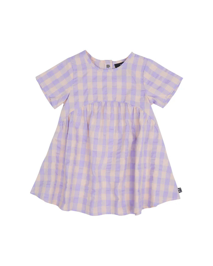 Animal Crackers Meadows Dress Purple Baby