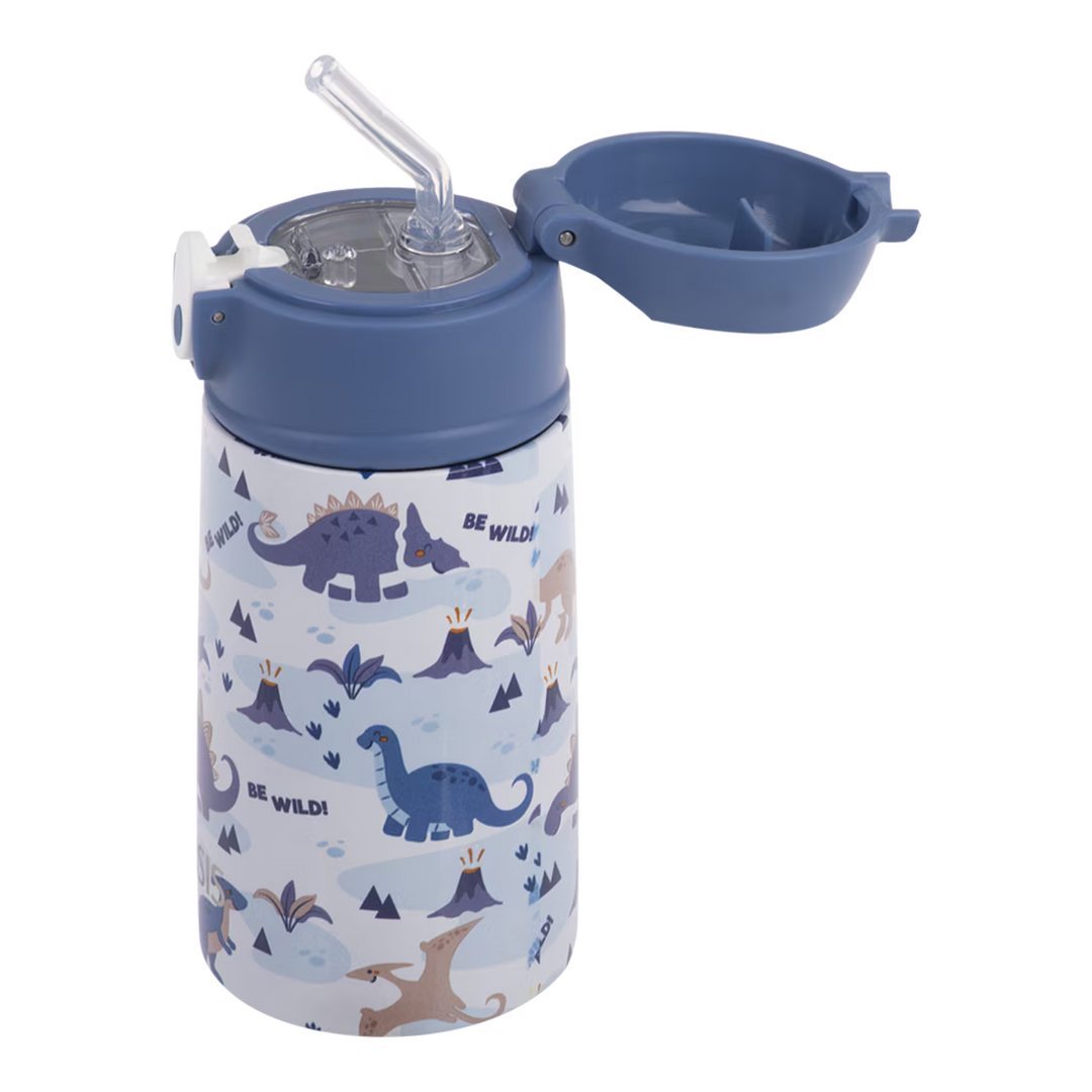 Oasis S/S Double Wall Insulated Kids Bottle W/Sipper 400ml