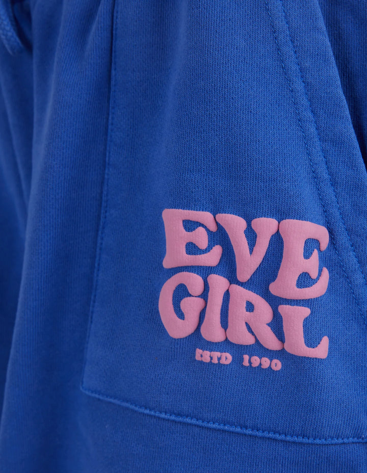 Eve Girl Aths Fleece Short Blue