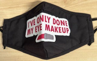 AB Ive only done my eye makeup Mask