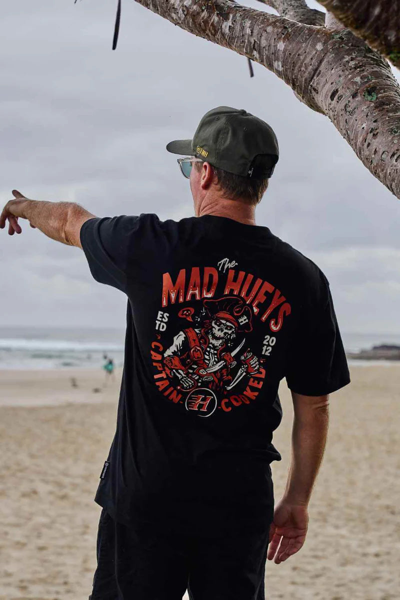 TMH THE CAPTAINS COOKED | SS TEE - BLACK - TheSquarePeg