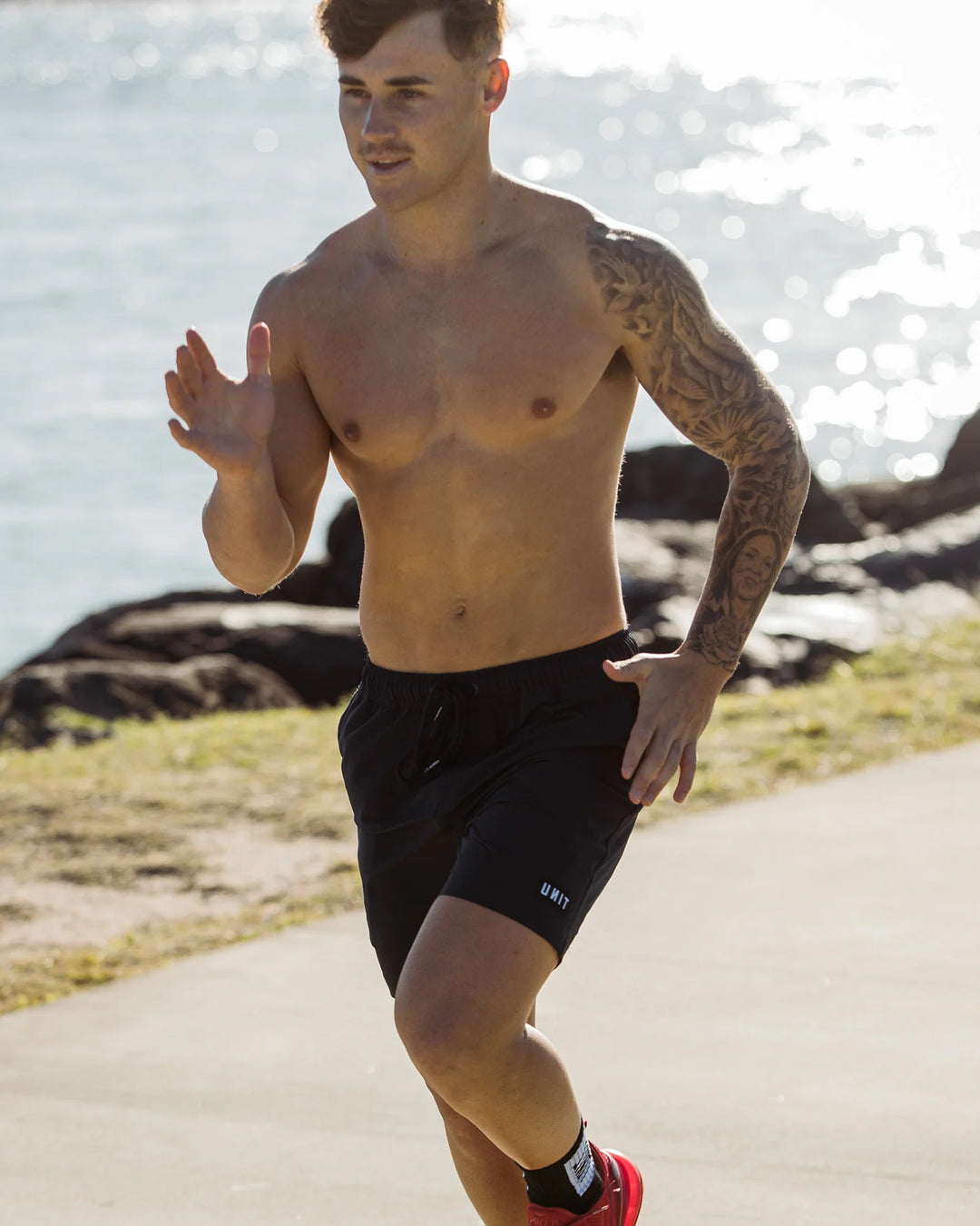 UNIT Mens Shorts - Block - Black