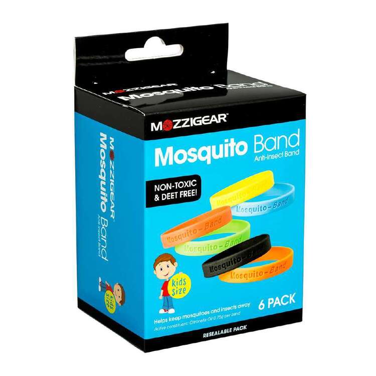 MozzieGear Mosquito Band Kids 6pack