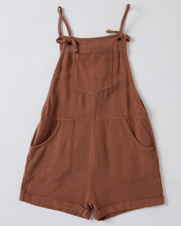 Eve Girl Ally Playsuit Brown Girls