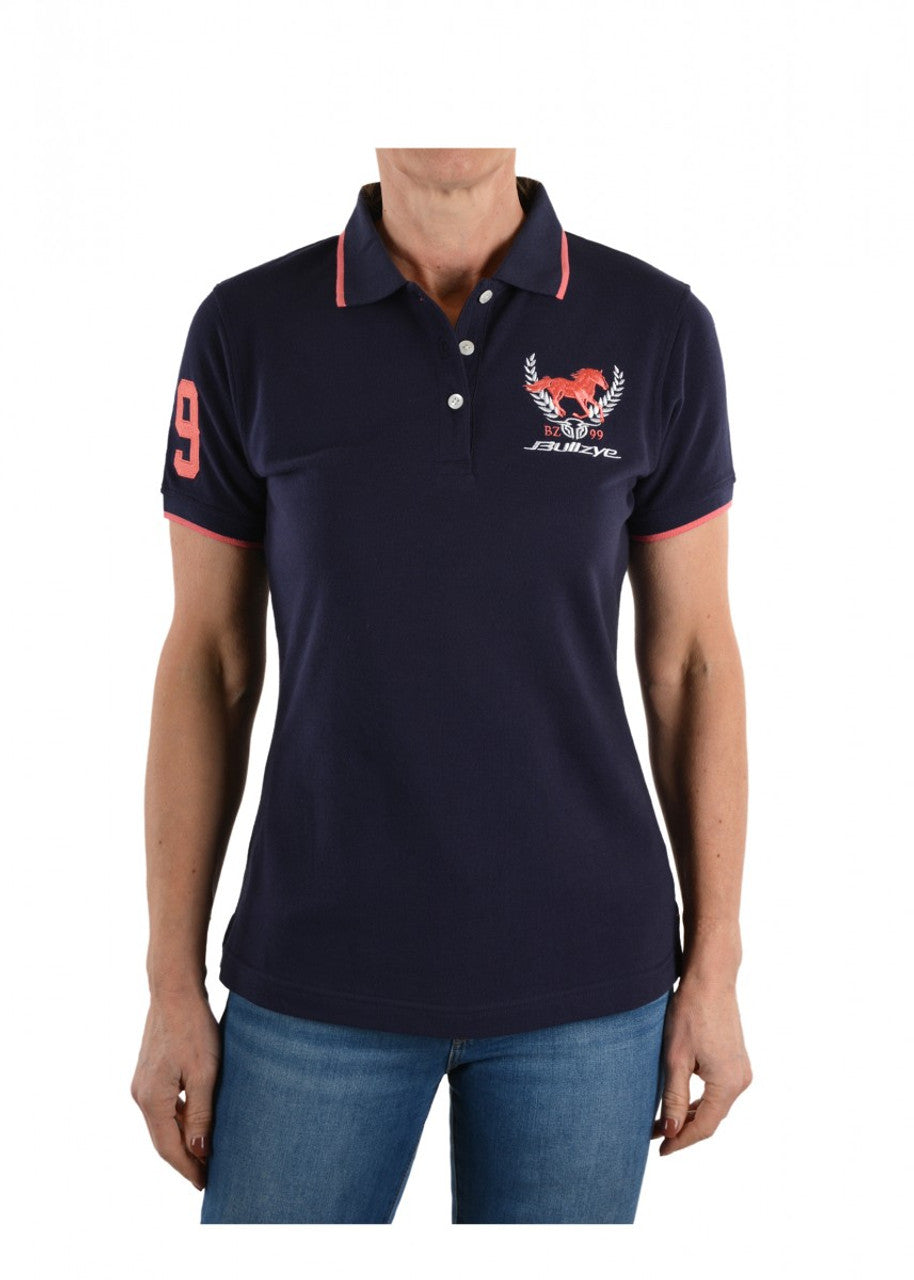 Bullzye Womens Heritage Polo