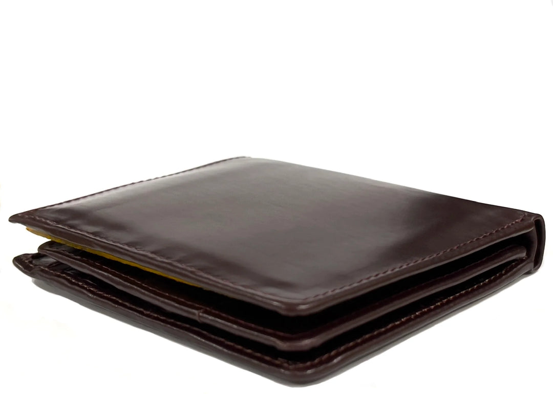 HAARLEM Mens KUZE 24900 Executive Leather Wallet Burgundy