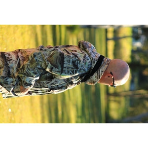 Pro Tac Camo Fleece Hunting Coat with Detachable Hood