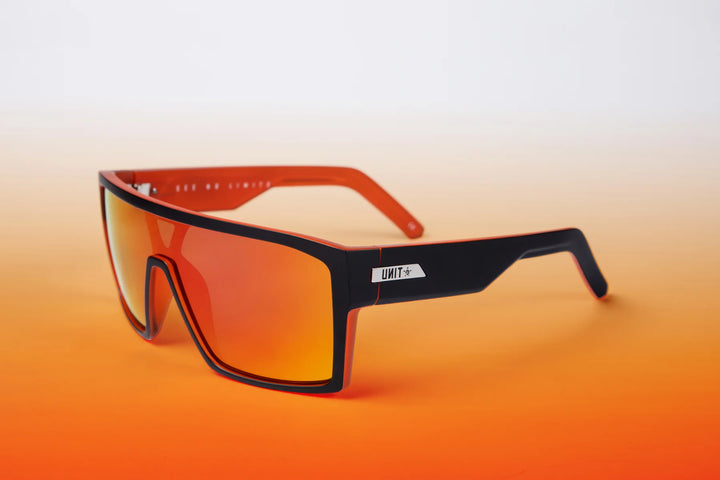 UNIT Mens Eyewear - Polarised - Command Orange