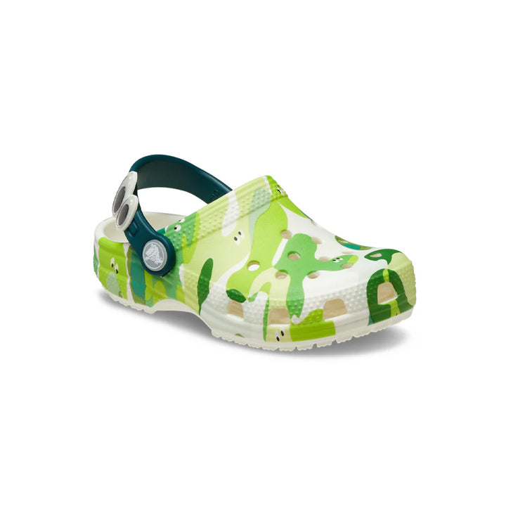 Crocs Classic Glow Slime Monsters Clog Toddler