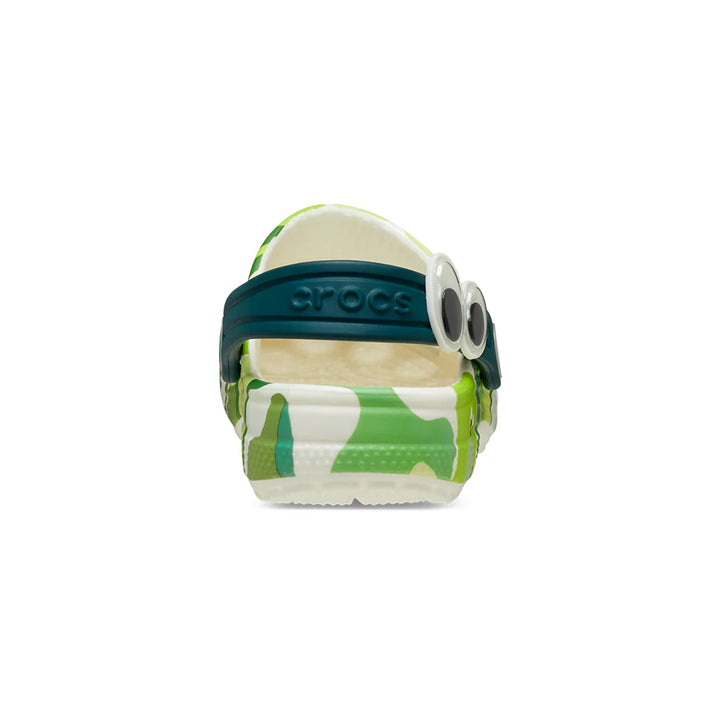 Crocs Classic Glow Slime Monsters Clog Toddler