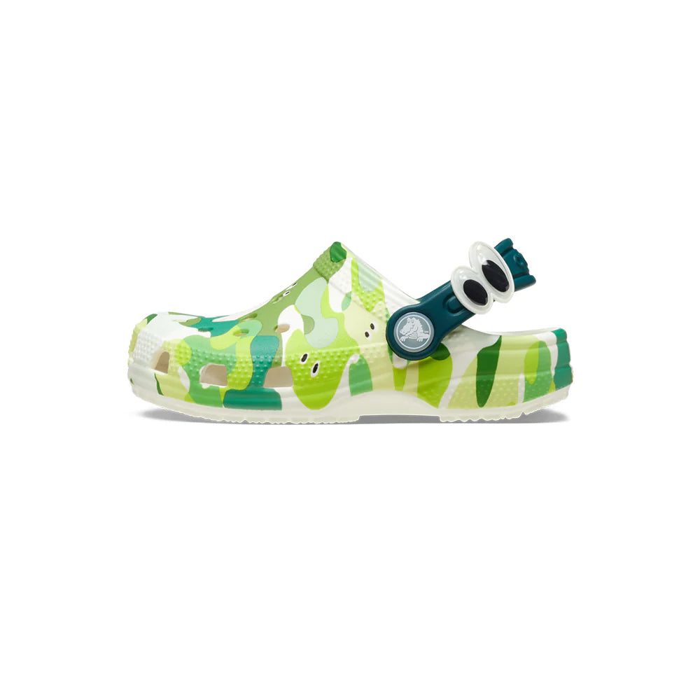 Crocs Classic Glow Slime Monsters Clog Toddler