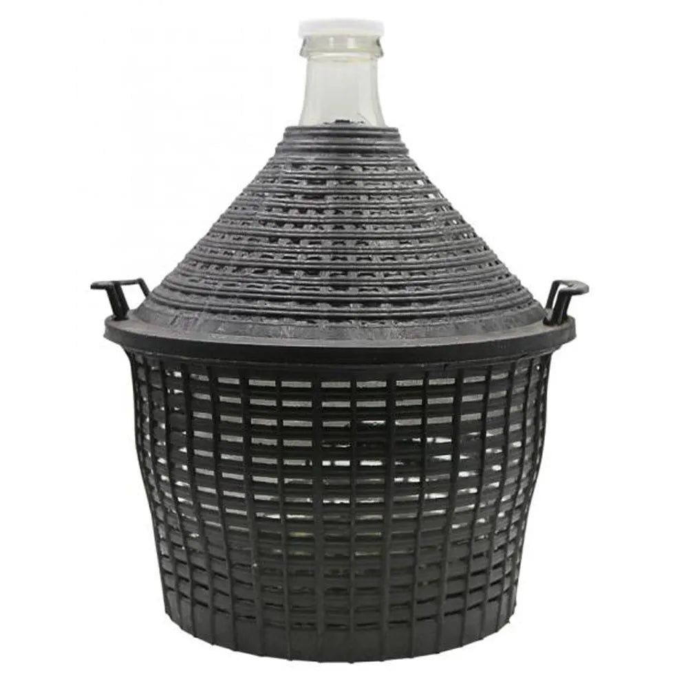 Demijohn 10L in Basket