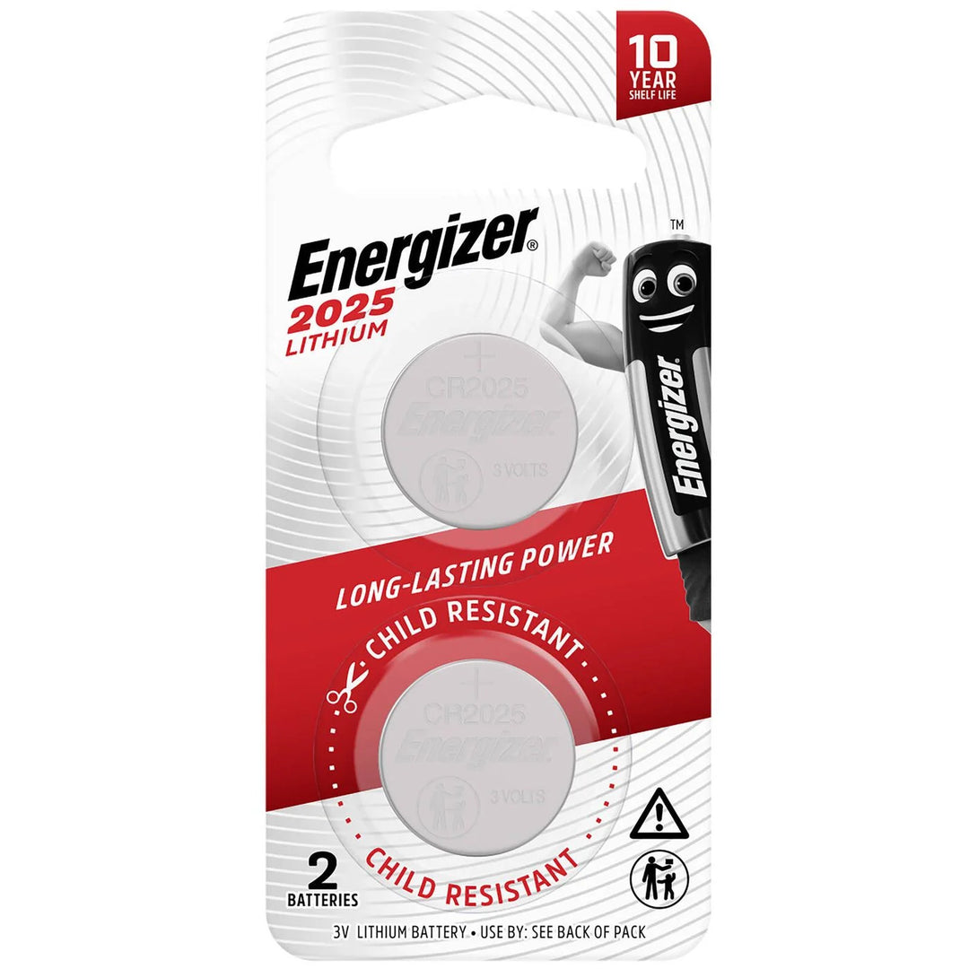 Bun Energiser Lithium Battery CR2025 2pk - TheSquarePeg