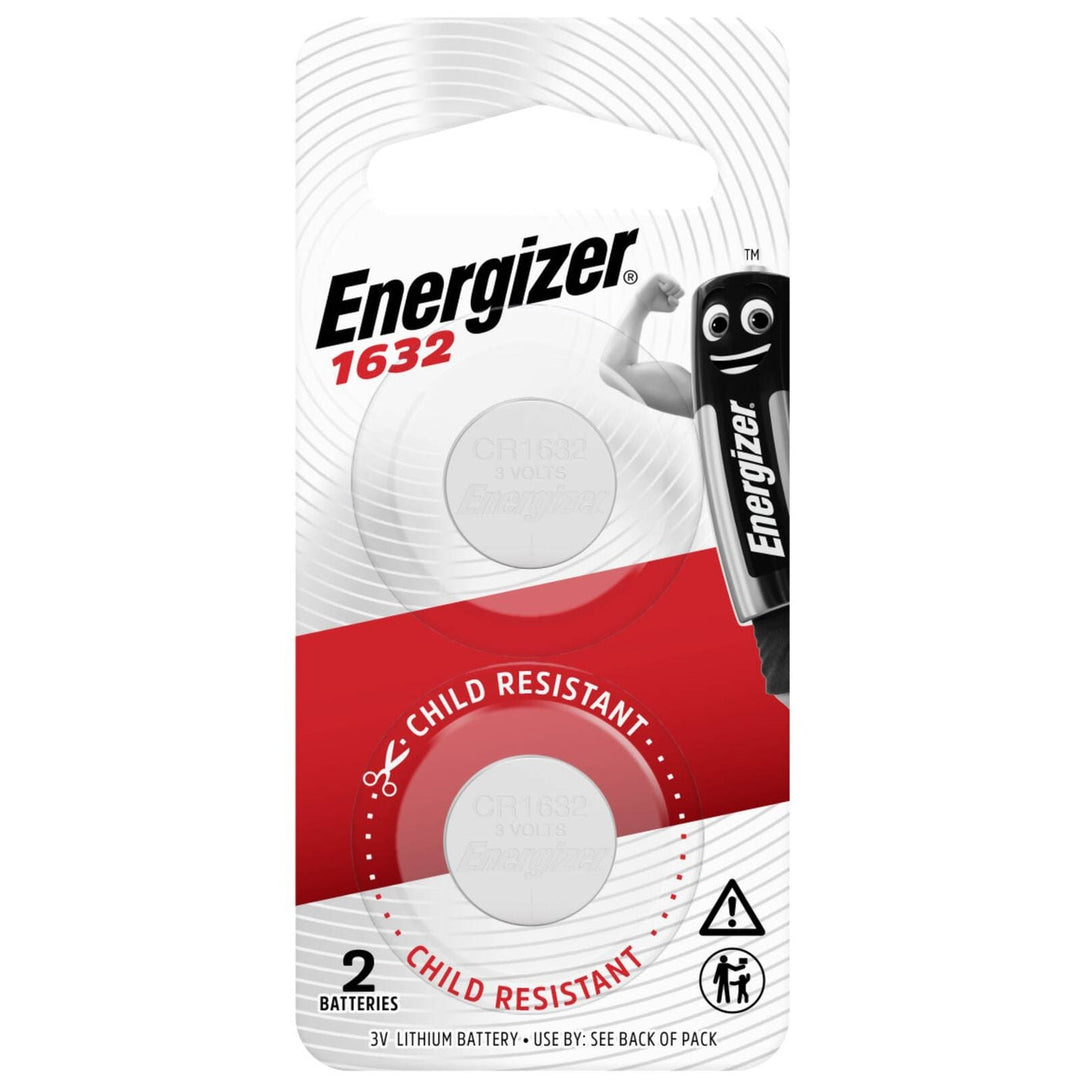 Bun Energiser Lithium Battery CR1632 2pk