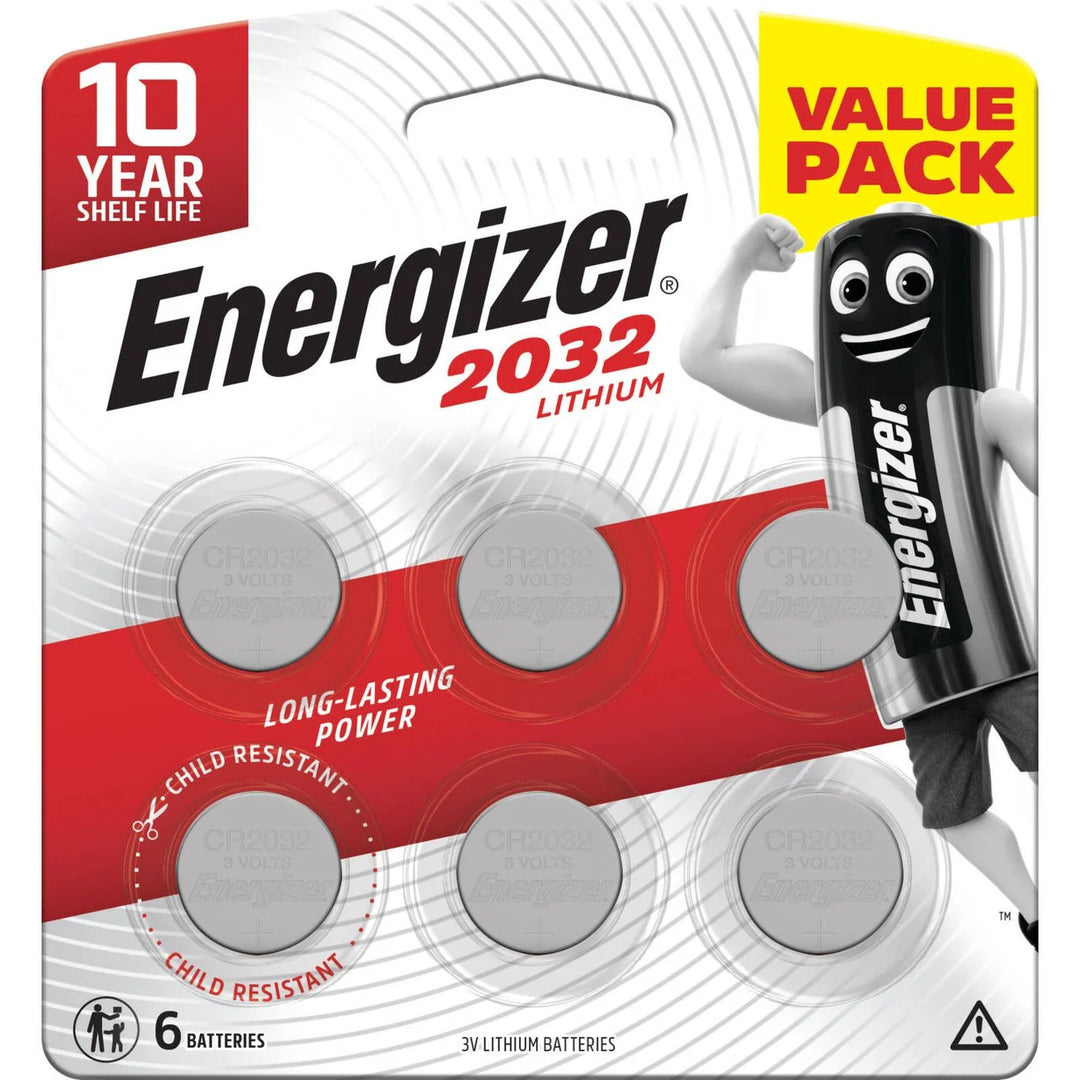 Bun 2032 Energiser 6pk