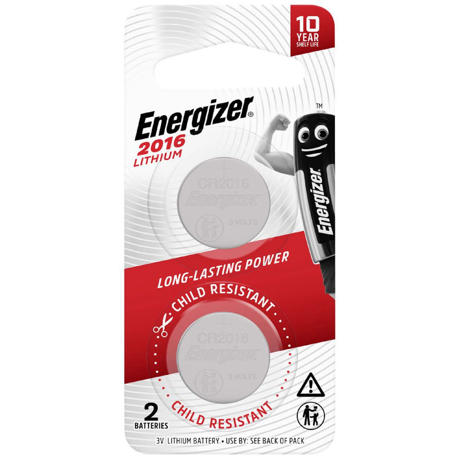 Energizer CR2016 Battery 2pk - TheSquarePeg