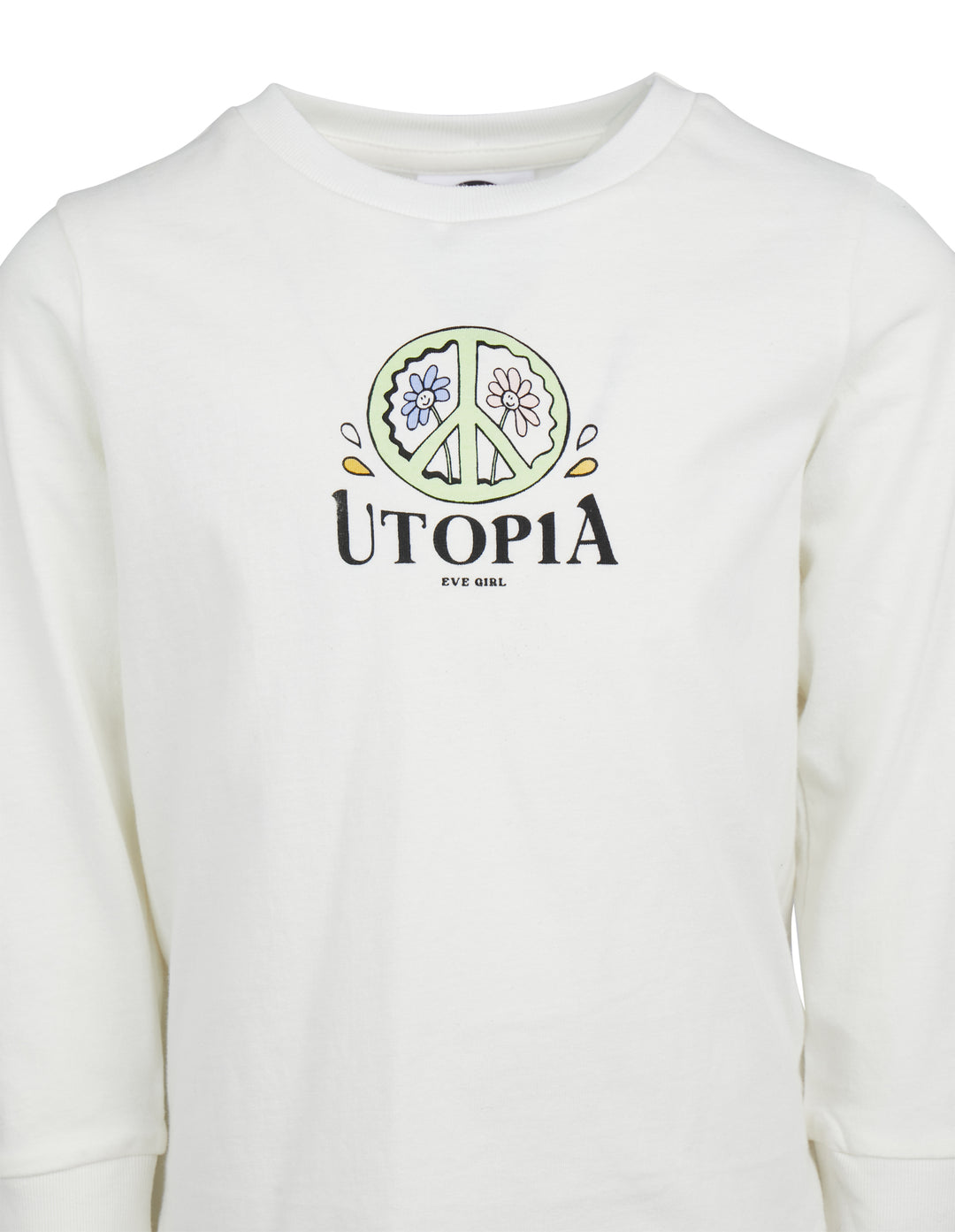 Eve Girl Utopia LS Tee Vintage White