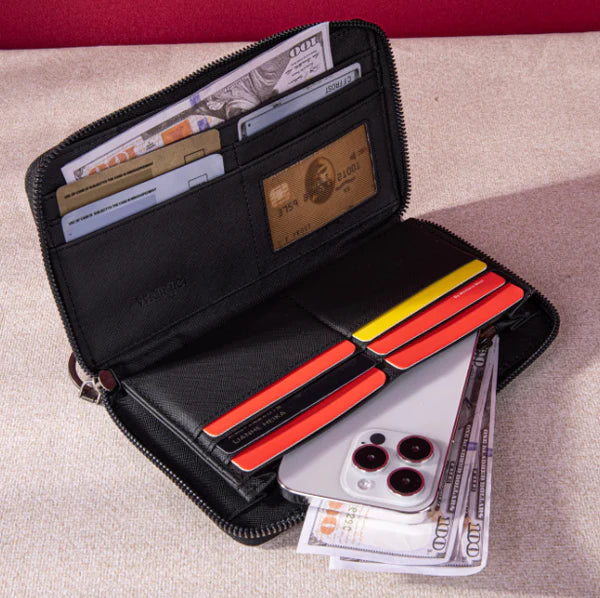 Wrangler SouthWestern Art Print Wallet Burgundy