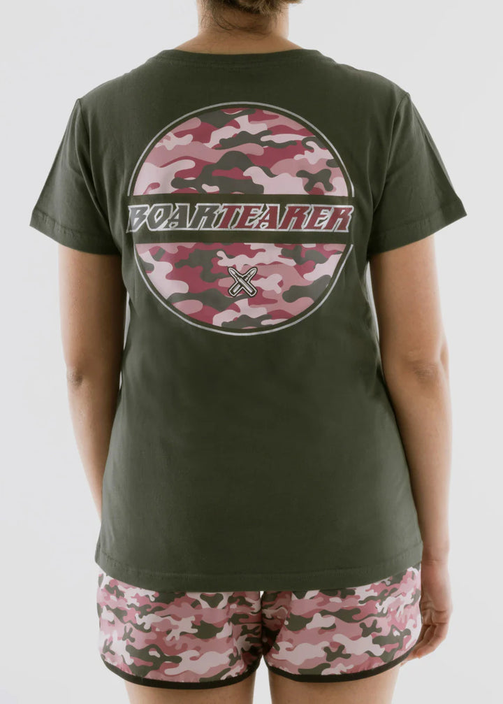 Boar Tearer Inglewood S/S Tee - Khaki