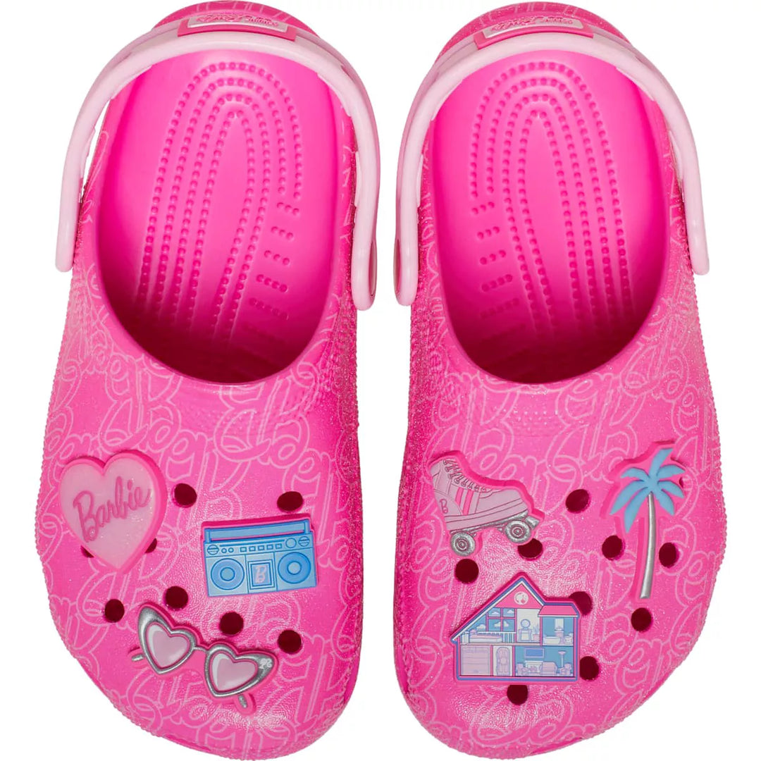 Crocs Classic Clog Toddler Mattel Pink Barbie