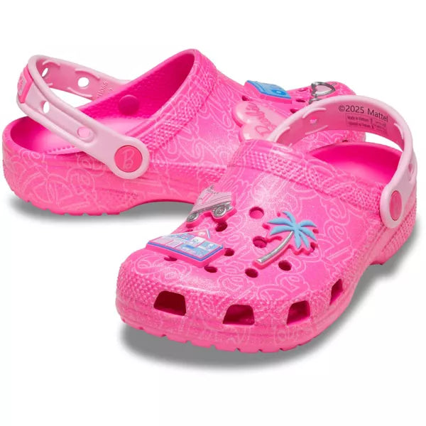 Crocs Classic Clog Toddler Mattel Pink Barbie