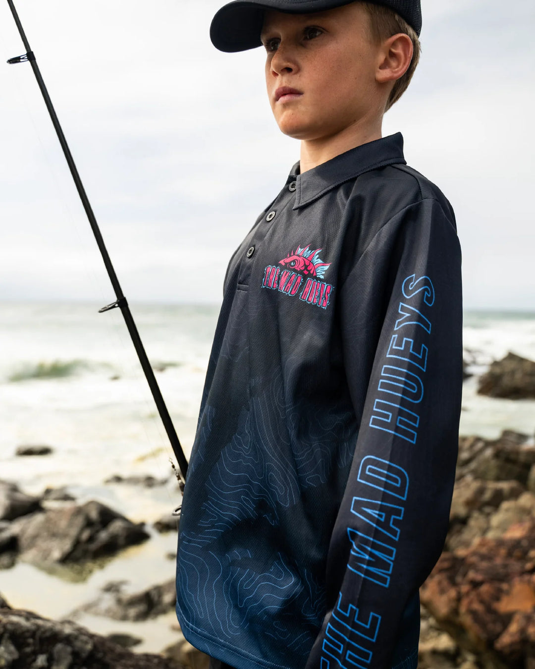 TMH KING COD CODZILLA | YOUTH UPF 50+ FISHING JERSEY