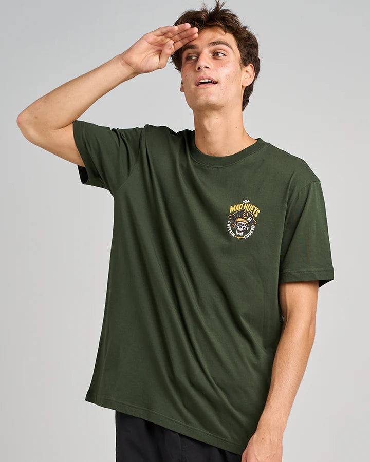 TMH THE CAPTAINS COOKED | SS TEE - BLACK - TheSquarePeg