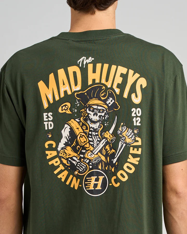 TMH THE CAPTAINS COOKED | SS TEE - BLACK - TheSquarePeg