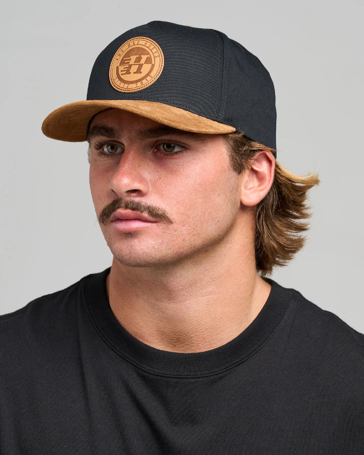 TMH SUEDE HUEYS | TWILL SNAPBACK - TheSquarePeg