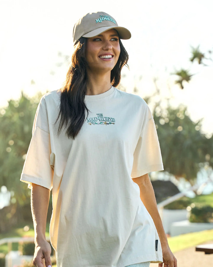 TMH MERMAIDS DRINK FREE | WOMENS OVERSIZED TEE - TheSquarePeg