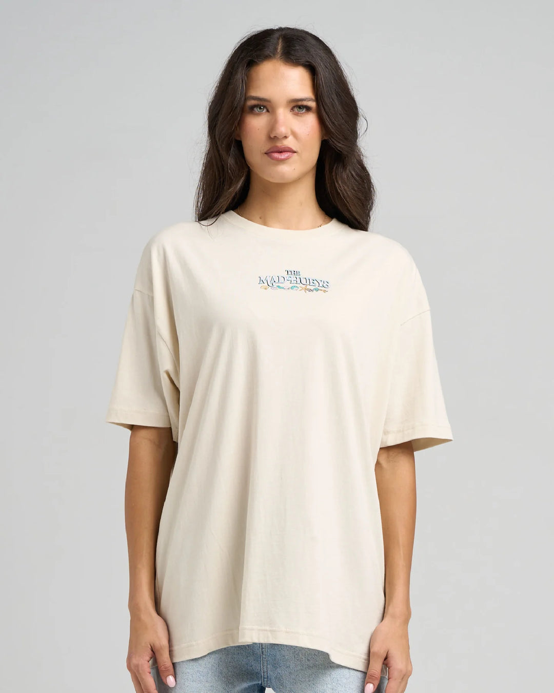 TMH MERMAIDS DRINK FREE | WOMENS OVERSIZED TEE - TheSquarePeg