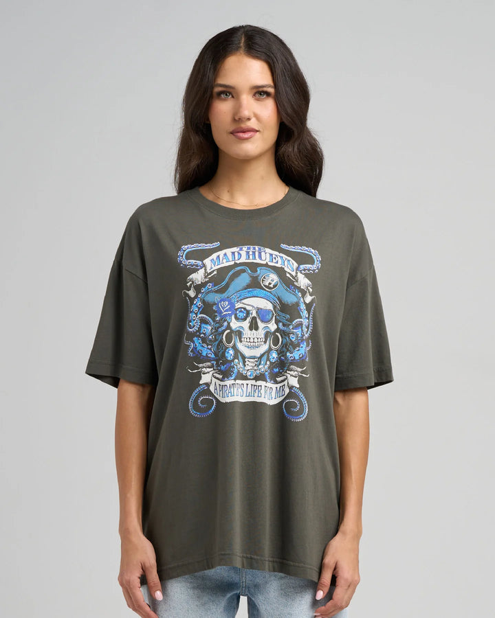 TMH PIRATES LIFE | WOMENS OVERSIZED TEE - TheSquarePeg