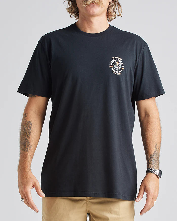 TMH Mens Still Catching FK All SS Tee Black