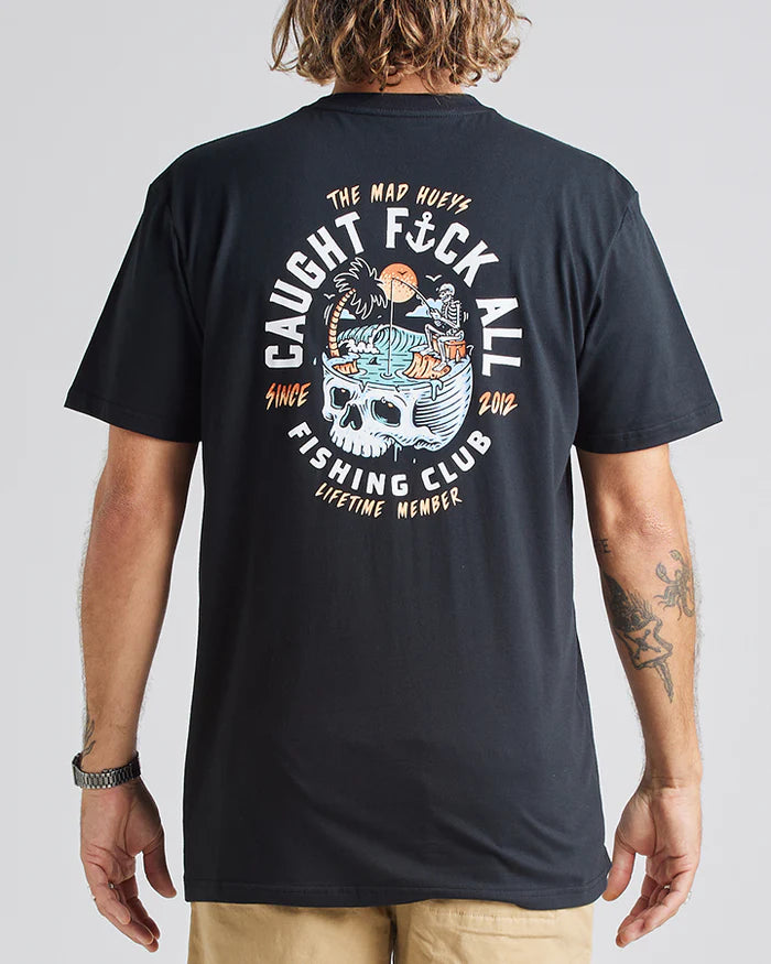TMH Mens Still Catching FK All SS Tee Black