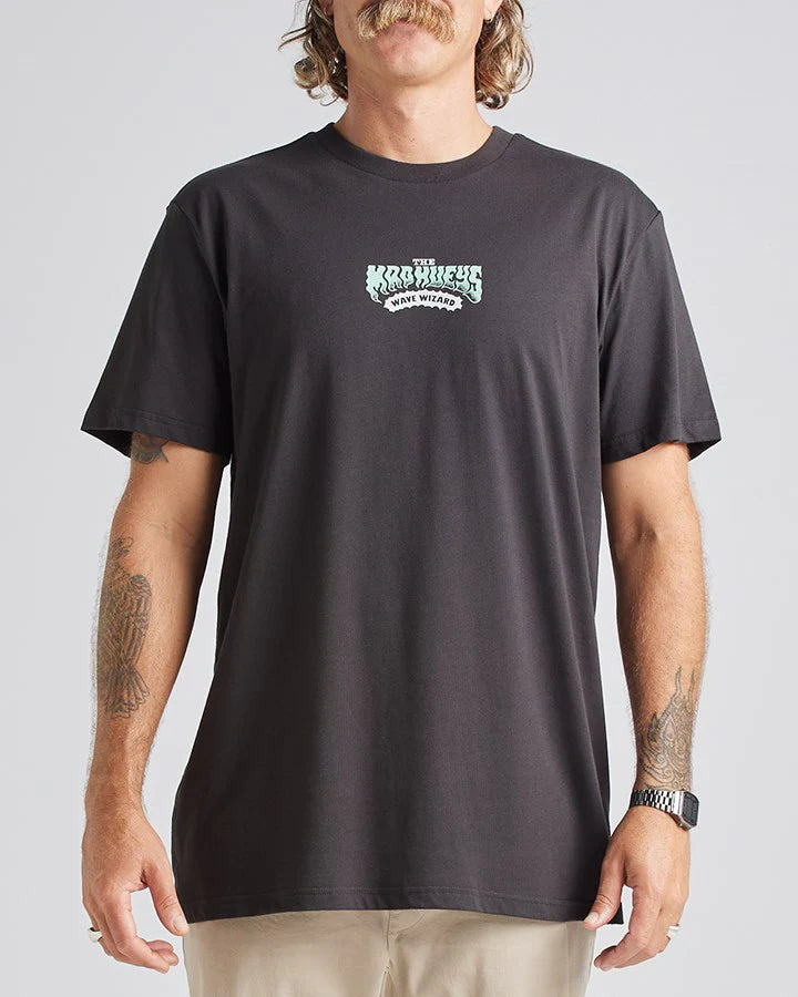 TMH Wave Wizard SS Tee Vintage Black