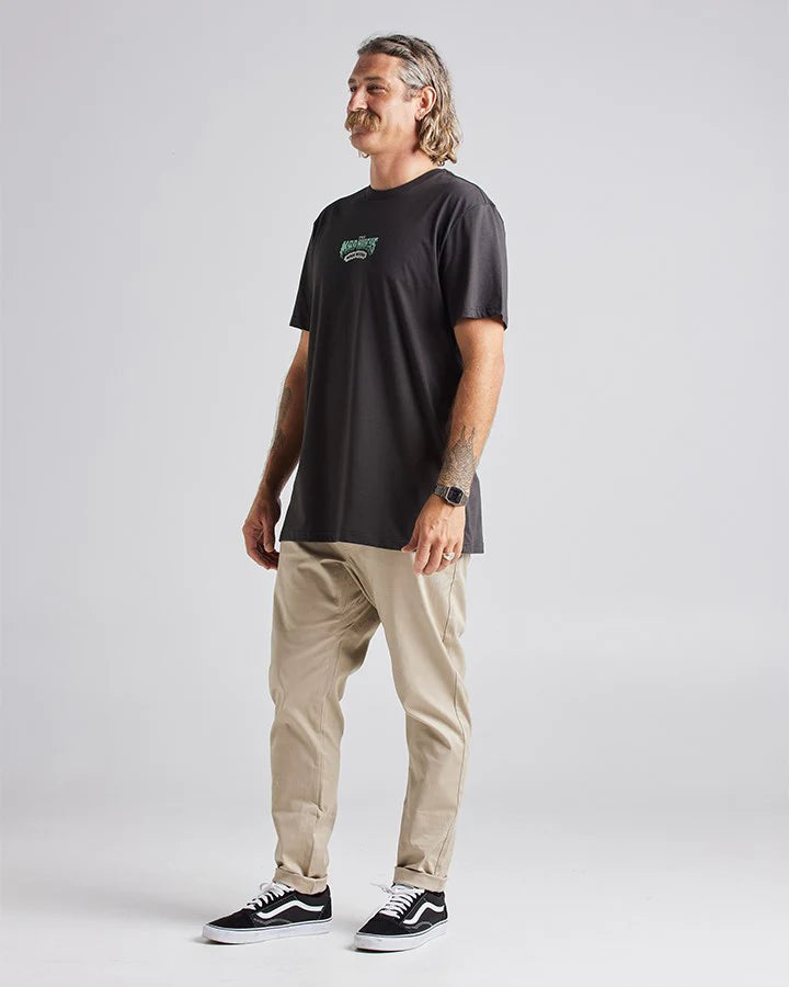 TMH Wave Wizard SS Tee Vintage Black
