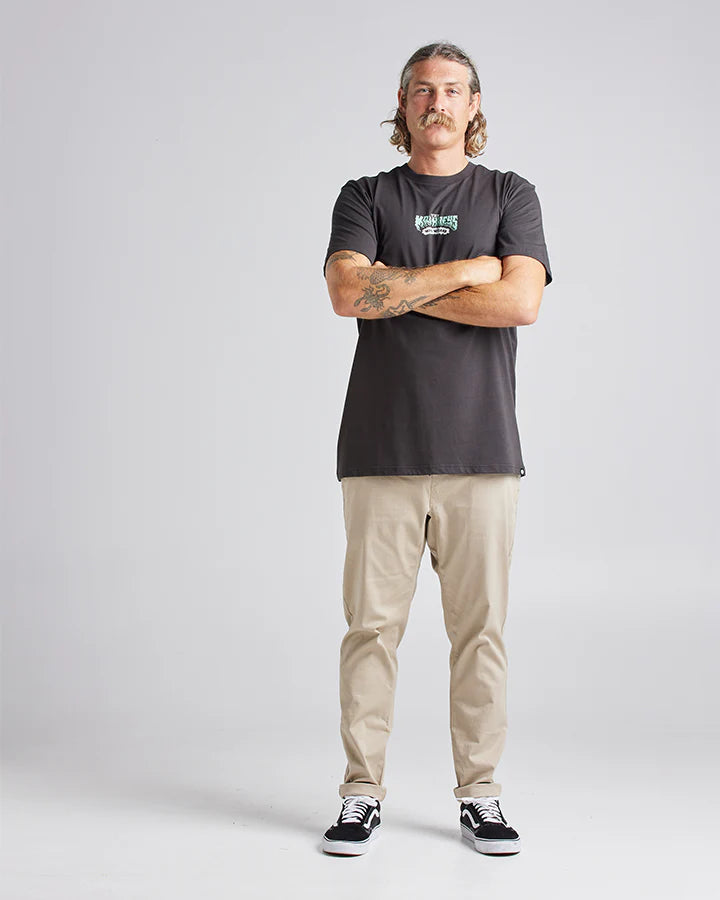 TMH Wave Wizard SS Tee Vintage Black