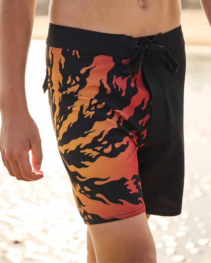 TMH SKULL SPIRAL | YOUTH 17" BOARDSHORT