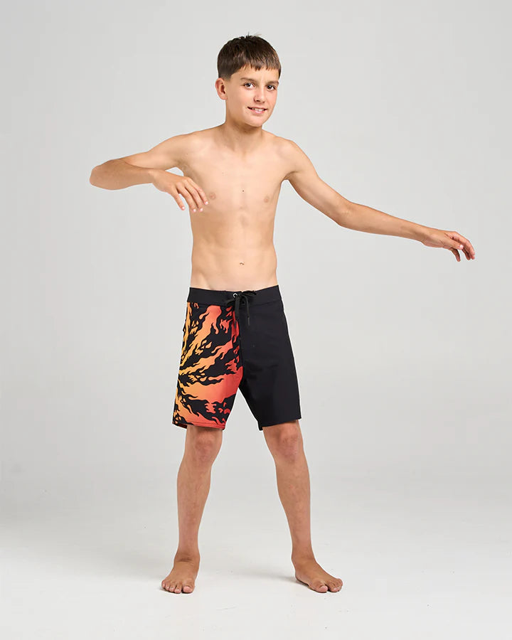 TMH SKULL SPIRAL | YOUTH 17" BOARDSHORT