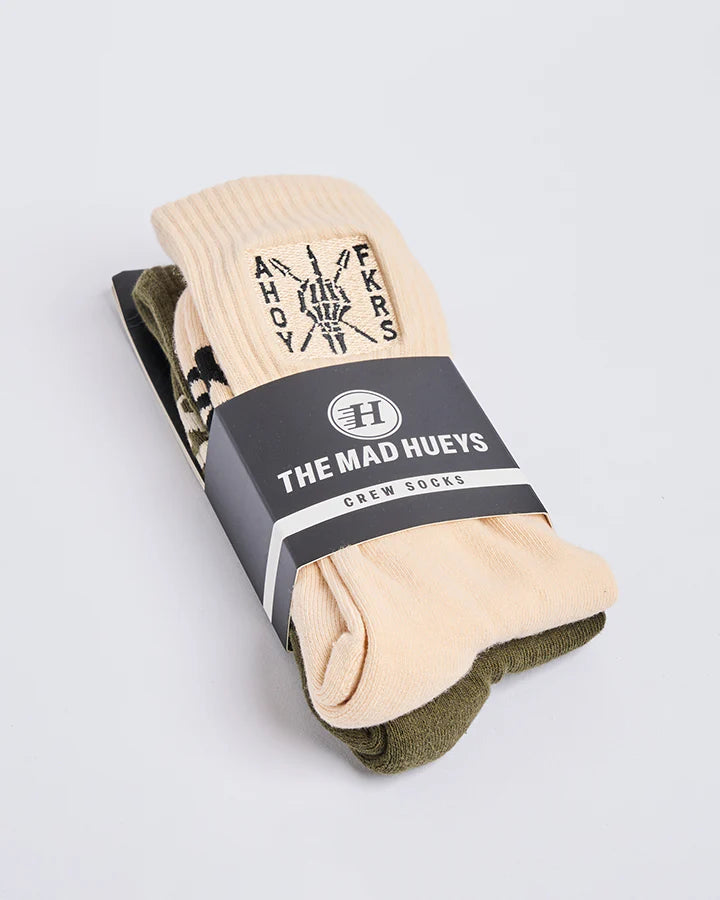TMH AHOY FKRS STORM | 2 PK SOCKS - TheSquarePeg