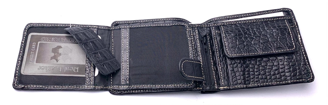 HAARLEM Mens KUZE 29400 Leather Wallet Black